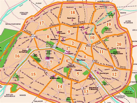 ¿quieres Saber Más Sobre Los Distritos De París Expressfrancais