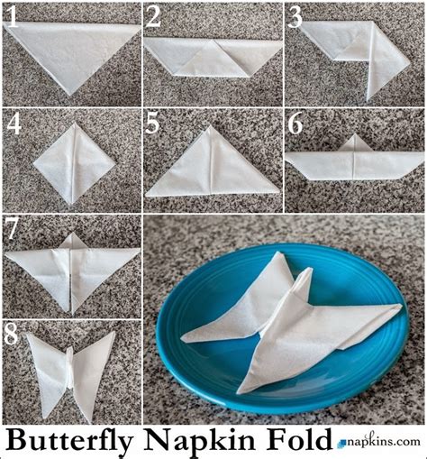 Outside The Box Papers Easy And Fancy Napkin Folding Ideas