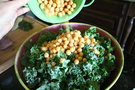 Kale Avocado And Chickpea Salad The Blonde In The Apron Flickr