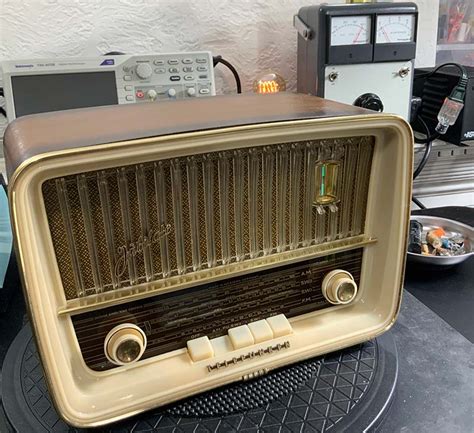 Rare Telefunken Western Germany Jubilate Tube Radio 5161w Amfmsw 1960