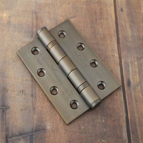 Antique Brass 4 X 3 Hinges Period Door Hinges Fire Rated Hinges