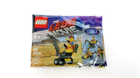 Lego Movie Mini Master Building Emmet Poly Sac Neuf 30529 Set 3 En 1