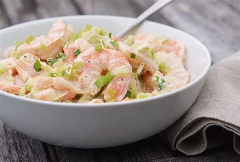 Presenting 70 cold lunch ideas for kids and adults alike. Creamy Creamy Old Bay Shrimp Salad - Once Upon a Chef ...