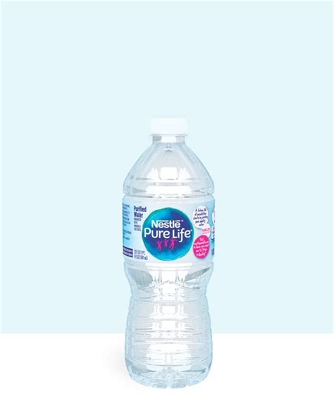 100 Recycled Plastic Bottle Purified Water Nestlé Pure Life
