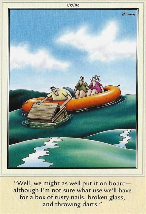 The Far Side ⛵️ The Far Side Far Side Cartoons Far Side Comics