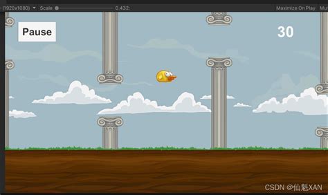 精选 Unity 游戏实例开发集合 之 Flappybird 像素鸟 休闲小游戏快速实现unity像素游戏开发 Csdn博客