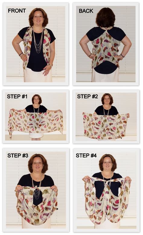 Monica S Beauty Boutique How To Tie A Scarf Into A Vest 2013 Version