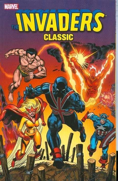The Invaders Classic Vol Tp Marvel Comics Softcover Comic Books Bronze Age Marvel