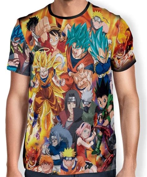 Camisa Especial Best Animes Camisas Full