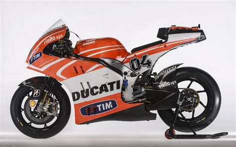 Handout Photo Of The Ducati Desmosedici Gp13 Motogp Model That Will