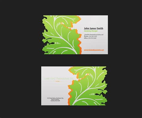 They plan the location of buildings, roads, and. Bold, Modern, Landscape Business Card Design for a Company ...