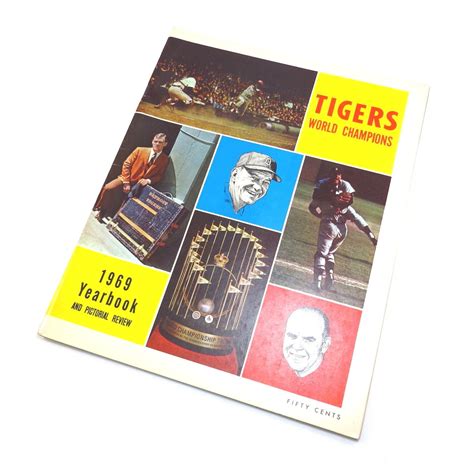 Detroit Tigers 1969 Yearbook Vintage Baseball Program | Baseball program, Vintage baseball, Yearbook