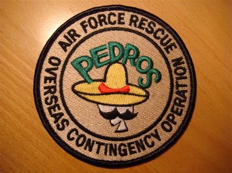 The Usaf Rescue Collection Usaf Pj Pedros Overseas Operations Patch