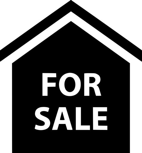 For Sale House Real Estate Home Svg Png Icon Free Download 462794