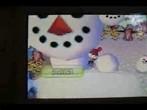 Roll 2 snowballs to a large size and combine them together to make snowboy. Animal Crossing Huge Snowman - YouTube