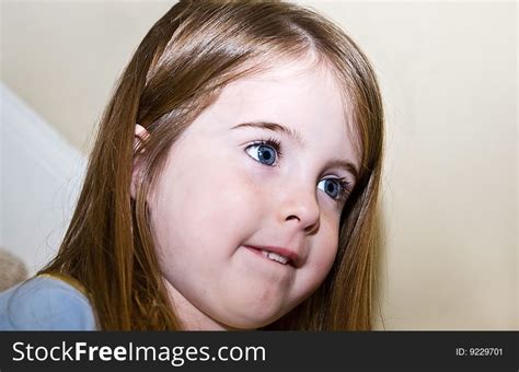 Cute Innocent Looking Girl Free Stock Images And Photos 9229701