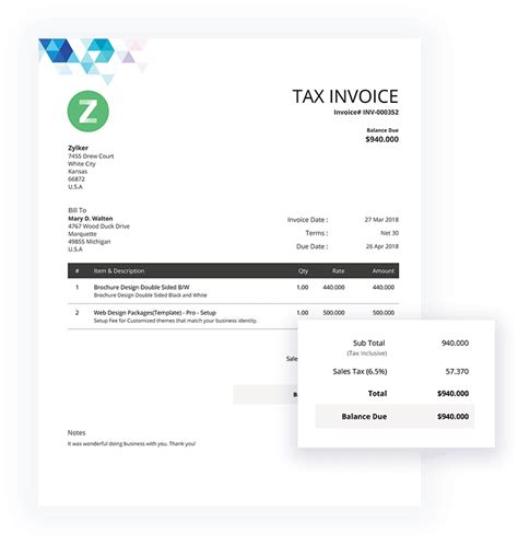 42 Word Doc Invoice Template Png Invoice Template Ideas Images