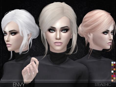 The Sims Resource Stealthic Envy Female Hair