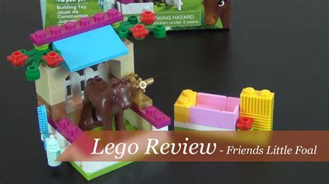 Review Lego Friends Little Foal Set 41089 Youtube