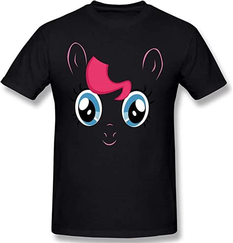 My Little Pony Pinkie Pie Big Face Mens Short Sleeve T Shirt Athletic