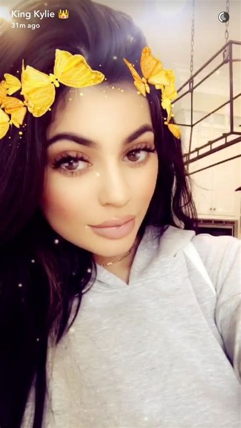P I N T E R E S T Yourstrulykitkat ♡ Kylie Snapchat Kylie Jenner