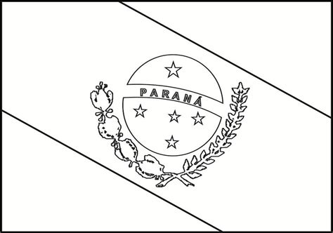 Bandeiras Dos Estados Para Colorir Desenhos Imprimir