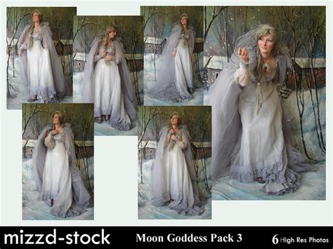 Moon Goddess Pack 3 By Mizzd Stock On Deviantart