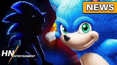 First Look At Sonic The Hedgehog Movie Fully Body Revealed Youtube