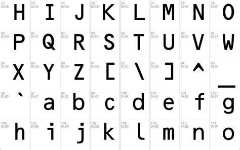 Ocr B 10 Bt Windows Font Free For Personal