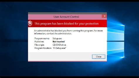 How To Fix This App Has Been Blocked For Your Protection On Windows