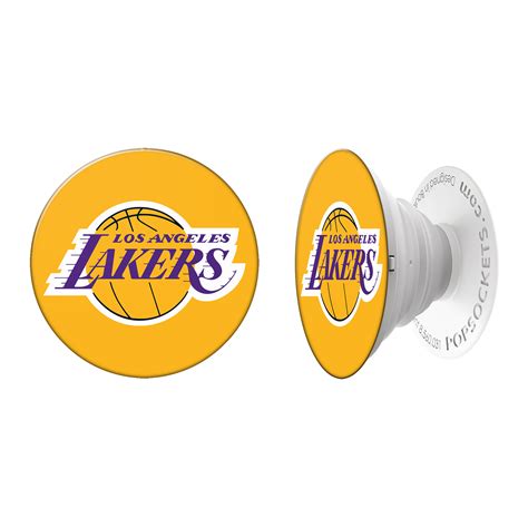 Los Angeles Lakers Yellow Popsockets Nbalab