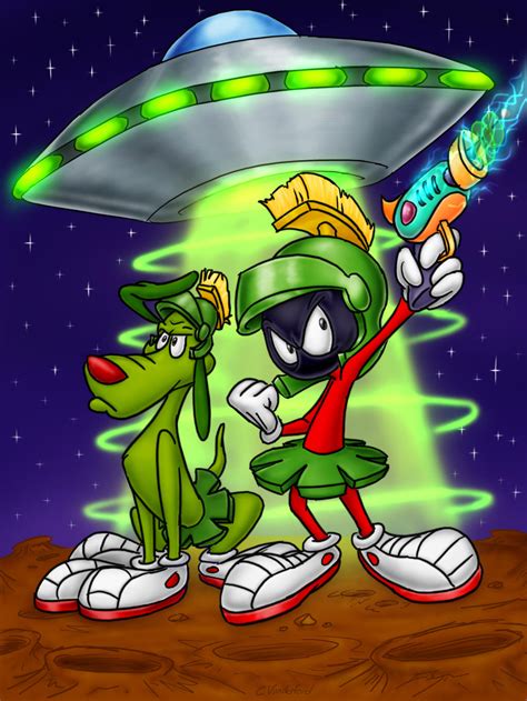 Marvin The Martian By Calamitykangaroo On Deviantart