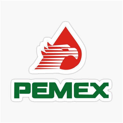 Vintage Pemex Logo Sticker For Sale By Pederlindholm Redbubble