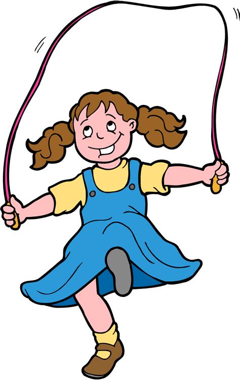 Kid Jumping Rope Clipart Best