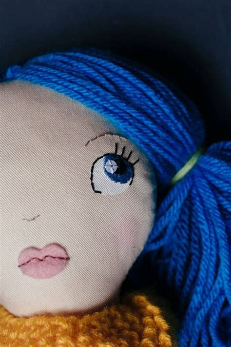Sally Handmade Ooak Doll Art Doll Cloth Doll Rag Doll Bonecas