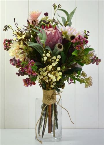 Naweida artificial flowers silk hydrangea bridal wedding bouquet flower arrangements for home garden party wedding decoration. Native Wildflower Bouquet- Pink Tones | Anniebrook