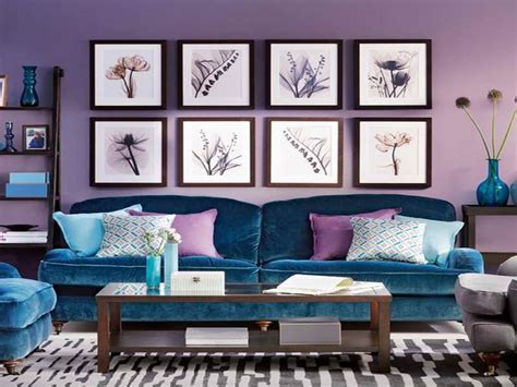 Purple Blue Living Room Living Room Color Schemes Lilac Living Rooms