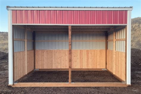 Equine Shelter Portable Horse Run In Sheds Built In Mt