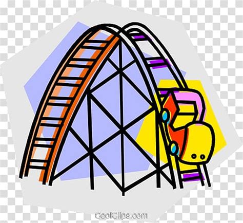 Roller Coaster Amusement Park Animation Animation Transparent