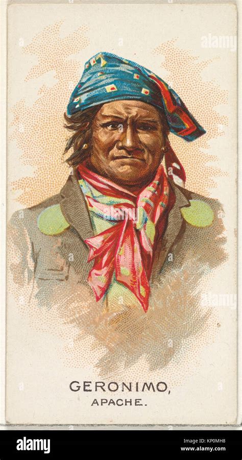 Geronimo Apache From The American Indian Chiefs Series N2 For Stock