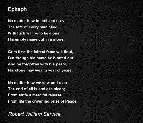What Is Epitaph Poem Sitedoct Org
