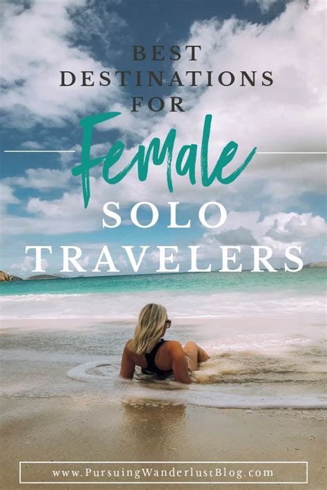 5 Super Safe Destinations For Female Travelers Solo Travel Female Travel Solo Female Travel