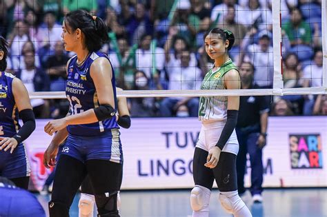 Uaap Angel Canino Says La Salle Nu Staredowns Just Part Of The Game