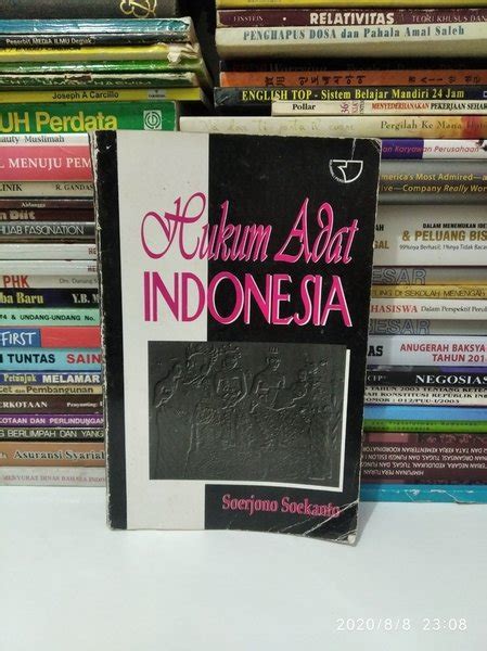 Jual Buku Hukum Adat Indonesia Oleh Soerjono Soekanto Di Lapak Toko