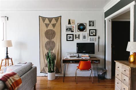 How To Carve Out Office Space In Your Small Living Room In 2020