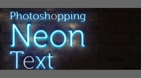 Create Neon Effect Photoshop Tutorials Psddude