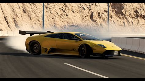 Forza 7 Lamborghini Murcielago Sv Drifting At Dubai Redline Thy