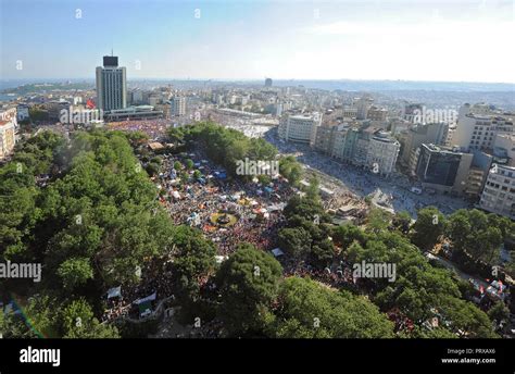 June Istanbul Turkey Thousands Of Anti Government Protesters