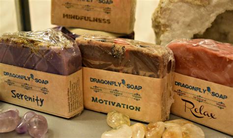 Artisan Soaps Crafted With Intentions And Gemstones Fb1249