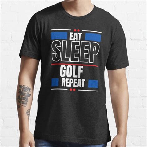 Funny Golf Lover Eat Sleep Golf Repeat Golf Lovers And Sports